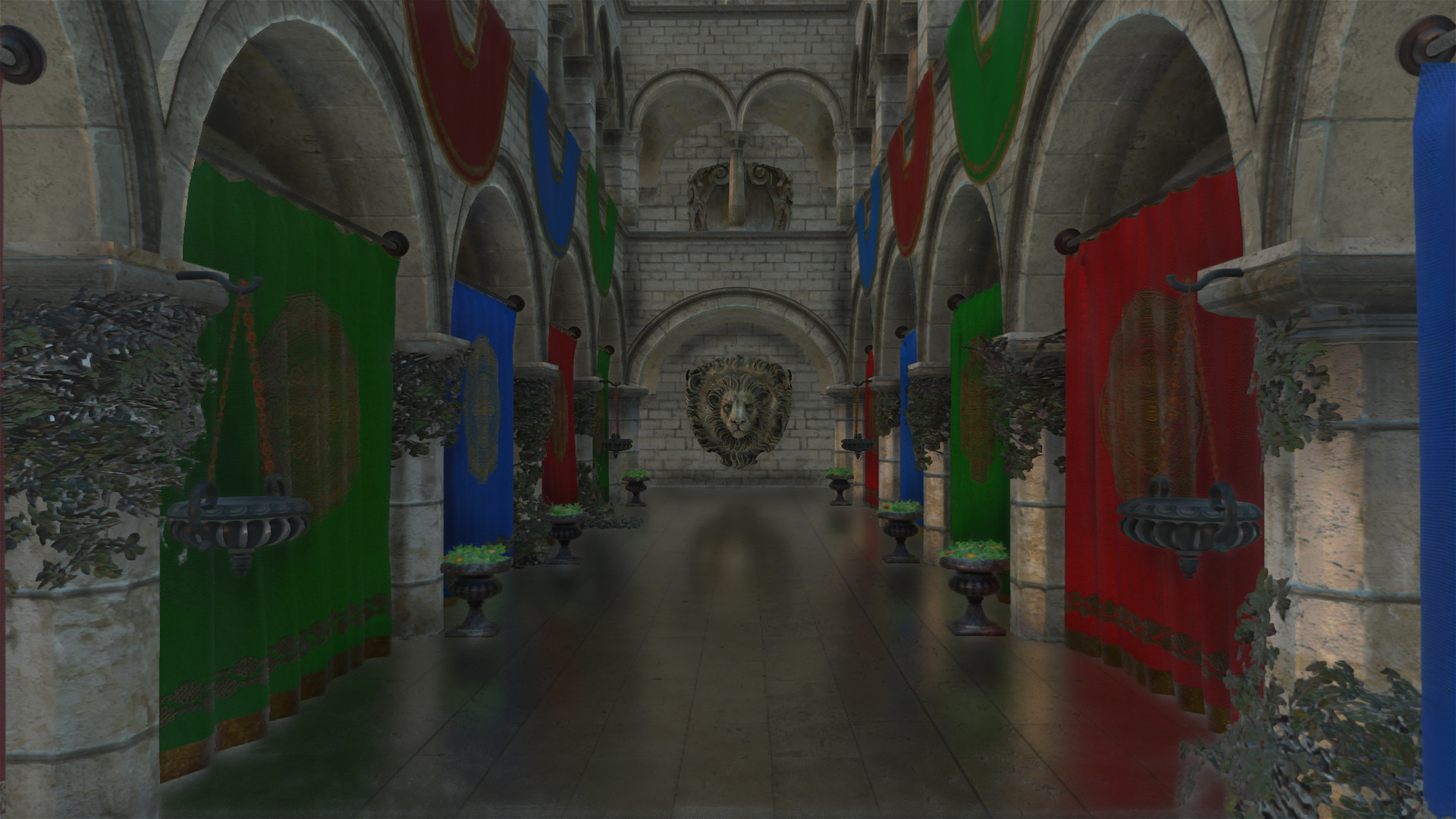 Screen Space reflections demo